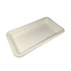 Double clamshell food container